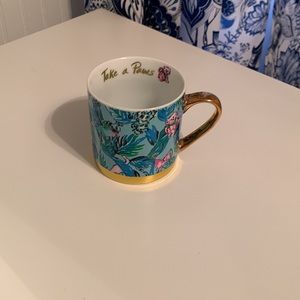 Lilly Pulitzer Barking Up The Palm Tree Mug